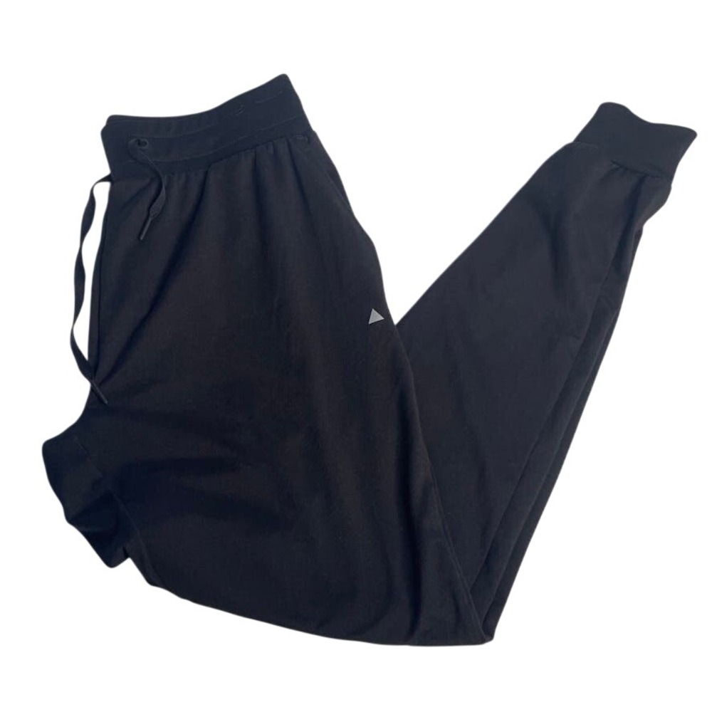Balance Athletica Joggers Black Medium Activewear Sweatpants Reflective Logo‎